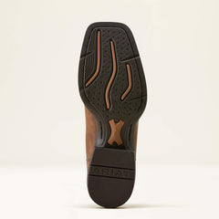 Sport Steer Skull Wide Square Toe Cowboy Boot