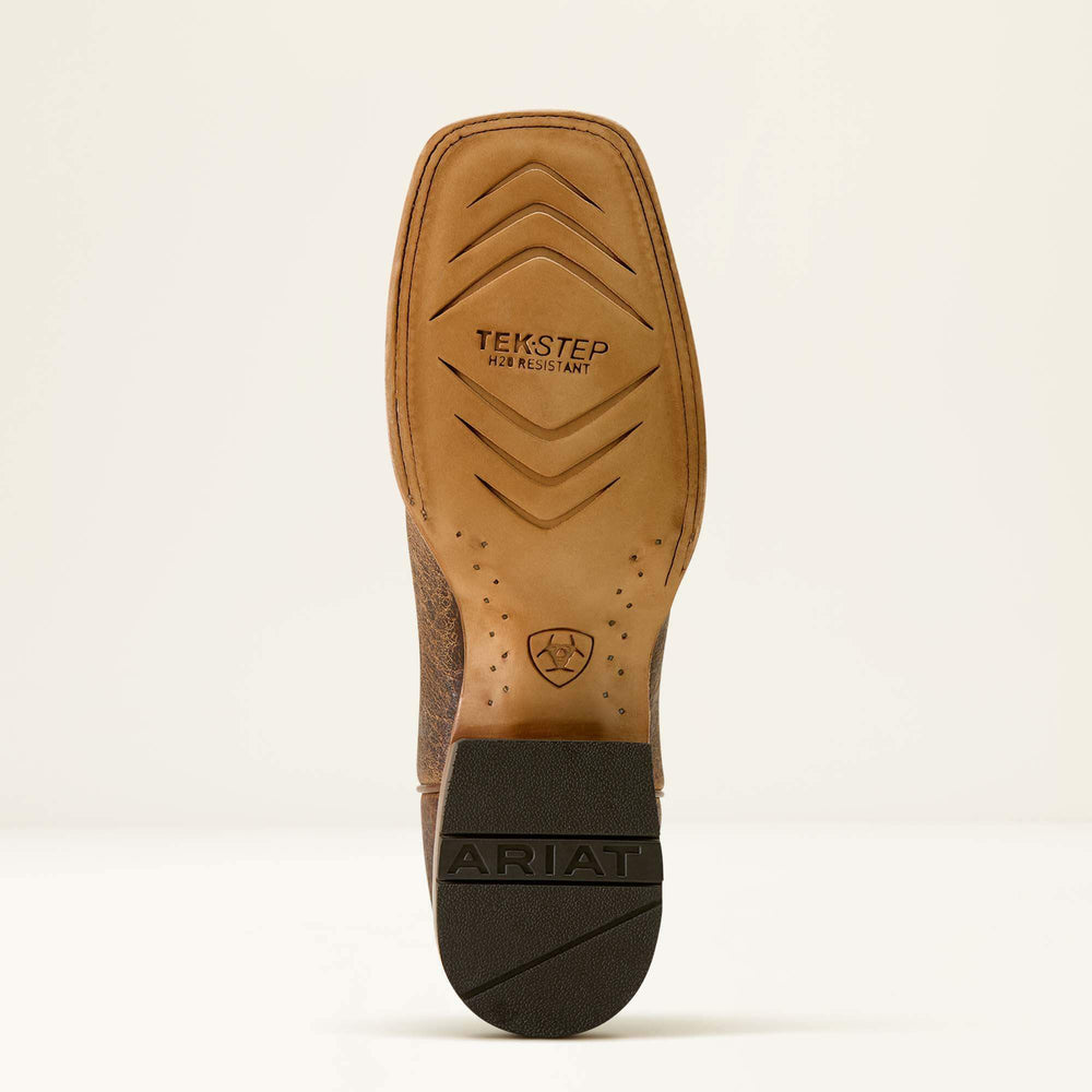 Rock Ridge Wide Square Toe Western Boot