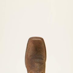 Rock Ridge Wide Square Toe Western Boot