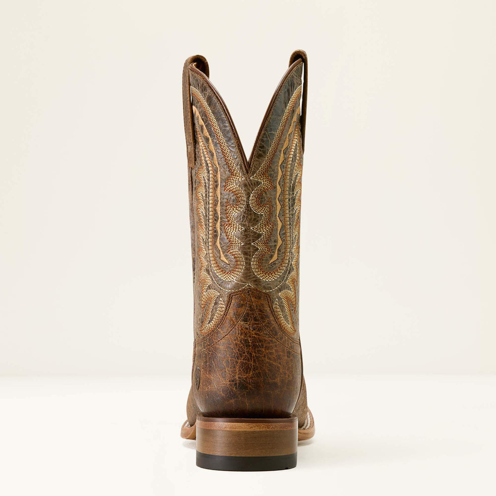 Rock Ridge Wide Square Toe Western Boot