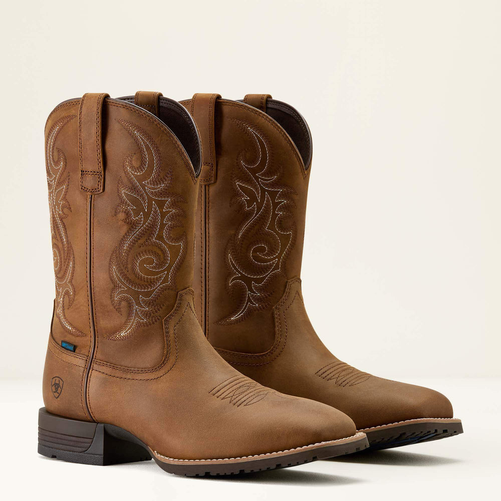 Hybrid Ranchway Waterproof Wide Square Toe Cowboy Boot
