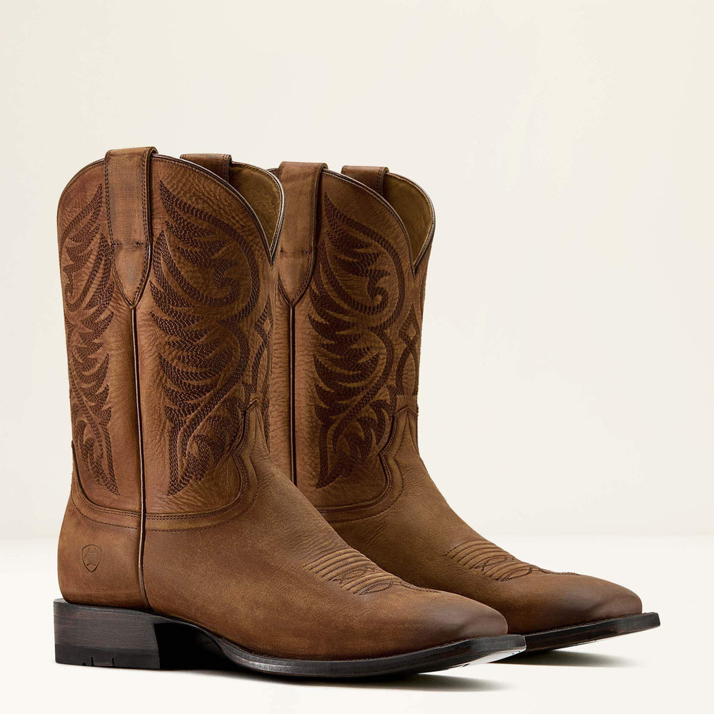 Wiley Wide Square Toe Cowboy Boot