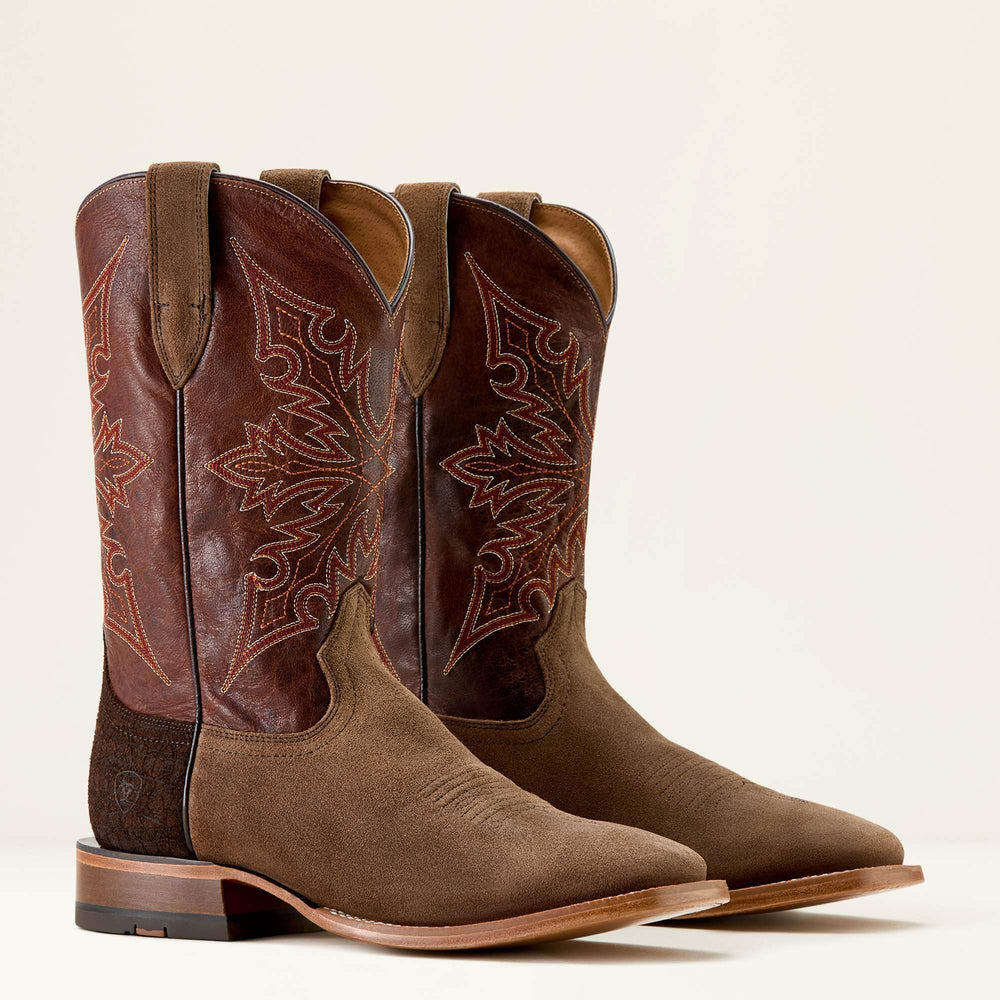 Circuit Gritty Wide Square Toe Cowboy Boot