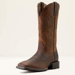 Sport Rustler Wide Square Toe Cowboy Boot