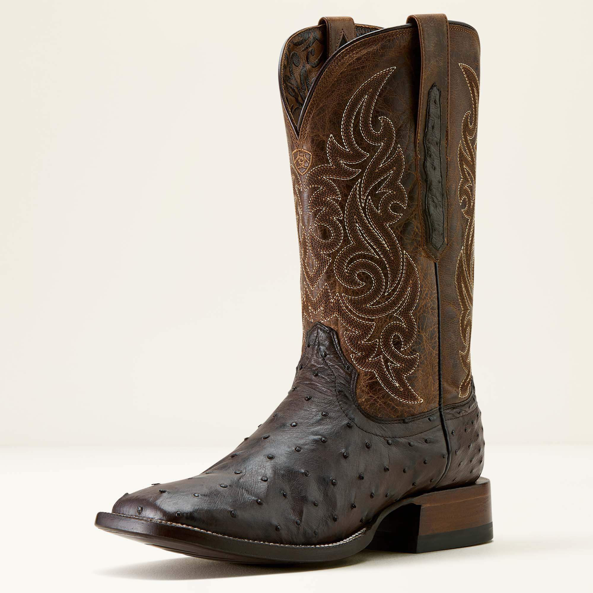 Classic Cash Wide Square Toe Western Boot