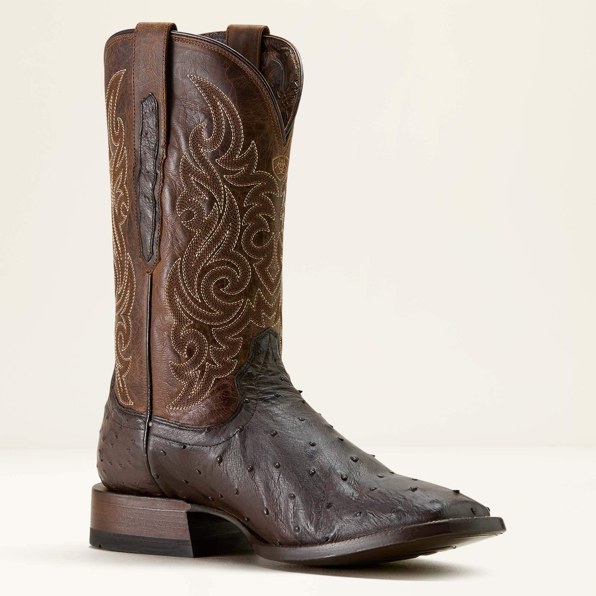 Classic Cash Wide Square Toe Western Boot