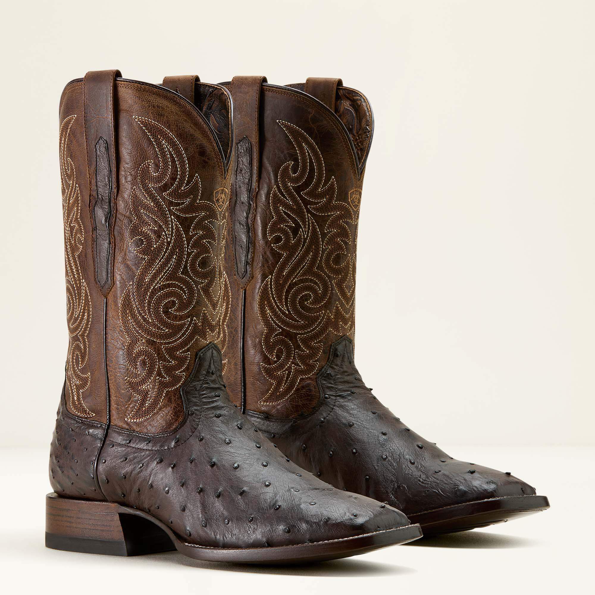 Classic Cash Wide Square Toe Western Boot