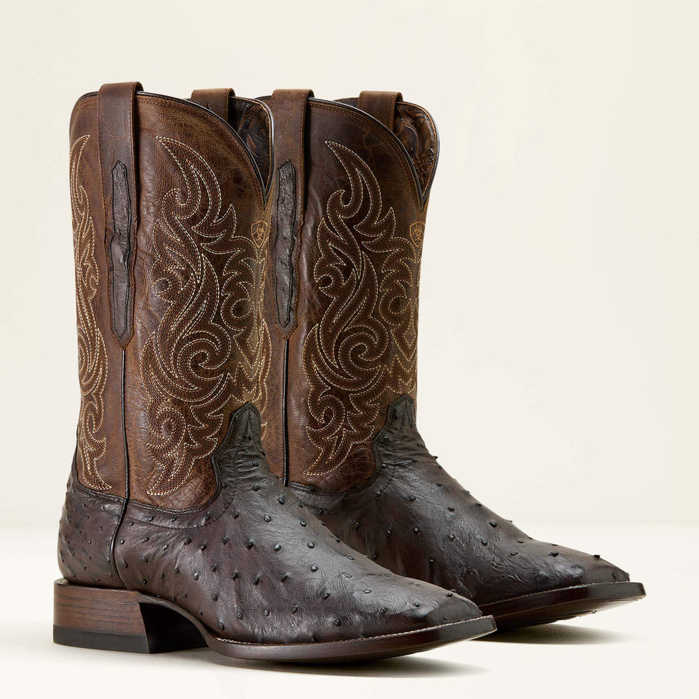 Classic Cash Wide Square Toe Western Boot