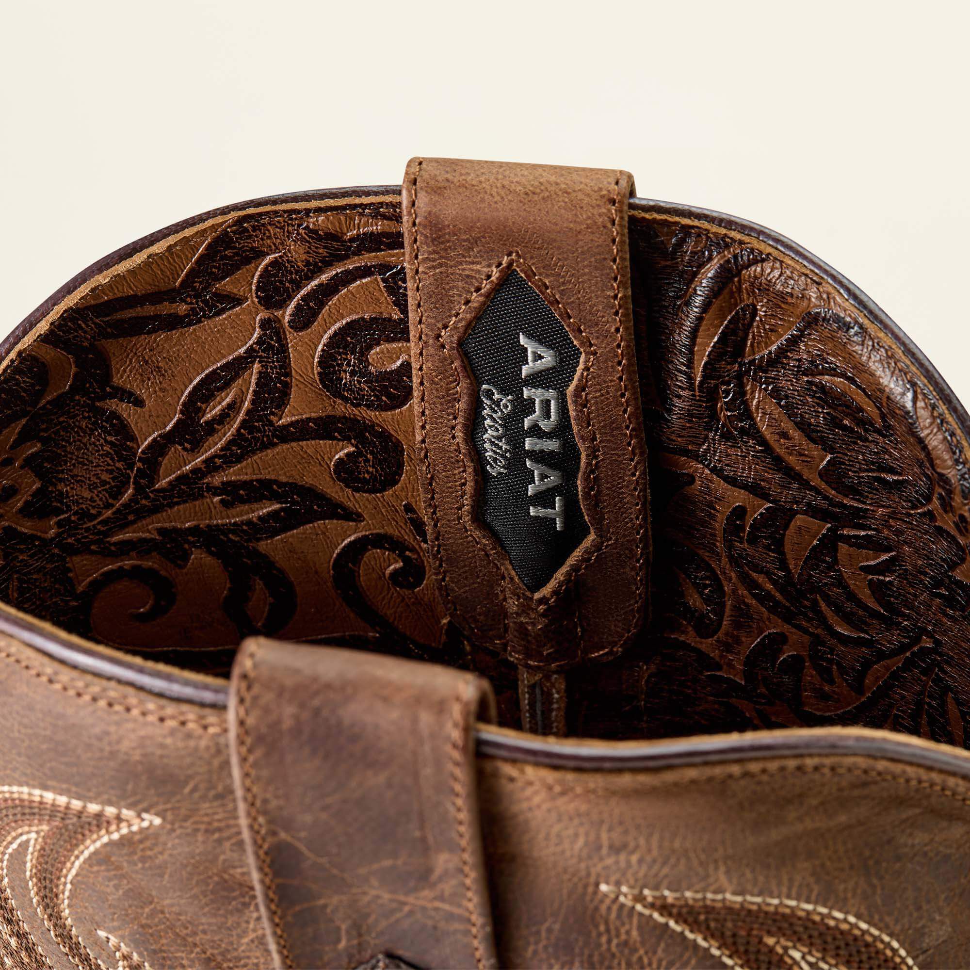Classic Cash Wide Square Toe Western Boot