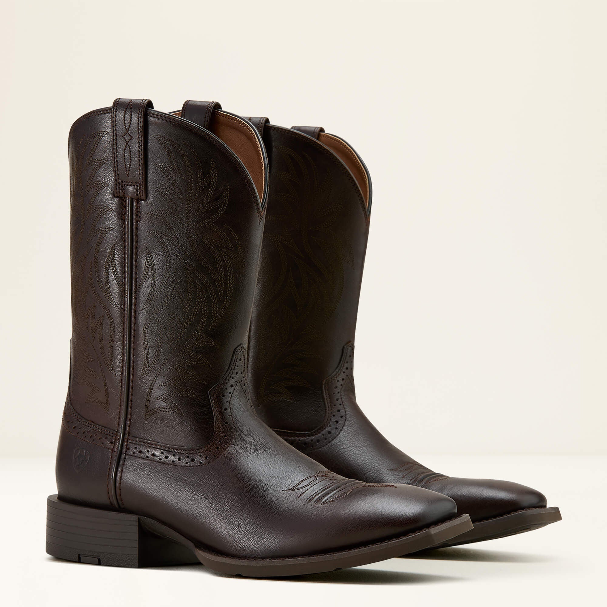 Sport Western Wide Square Toe Cowboy Boot