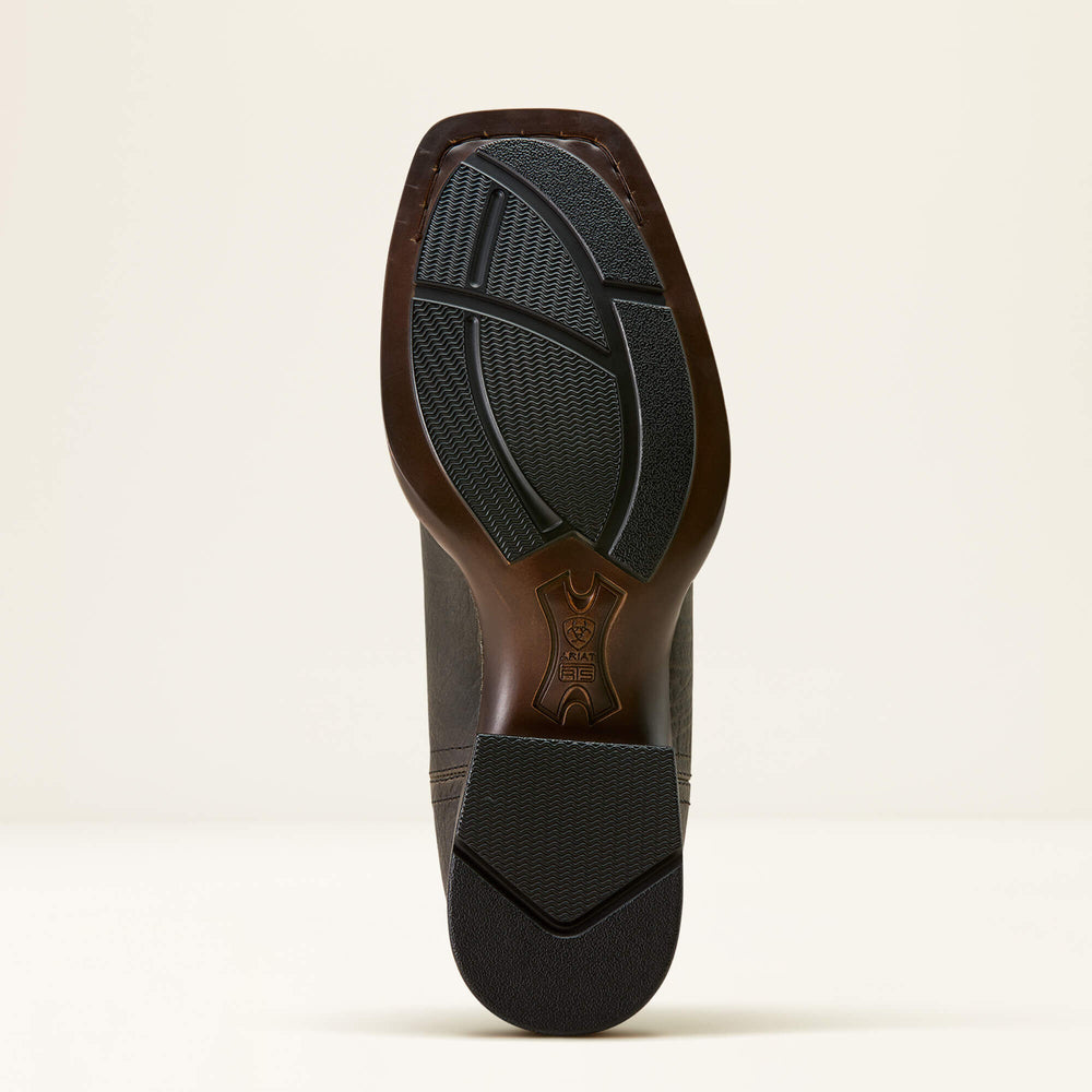 Booker Chelsea Wide Square Toe Western Boot