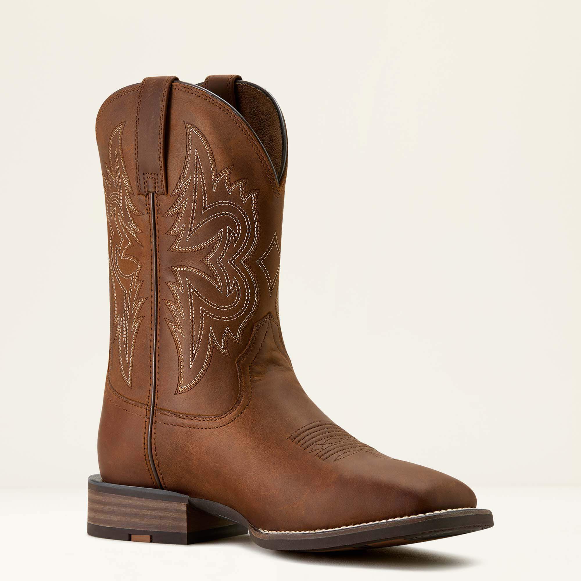 Western Big Rig Wide Square Toe Cowboy Boot