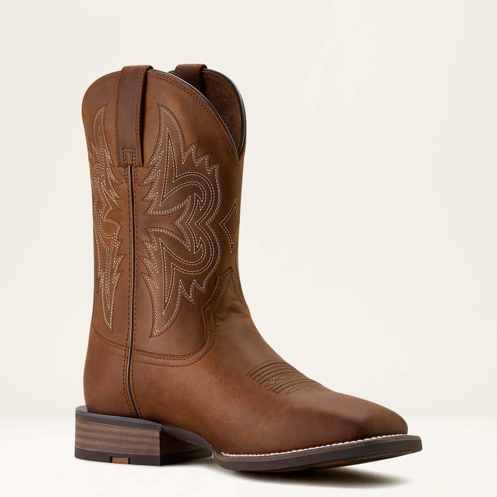 Western Big Rig Wide Square Toe Cowboy Boot