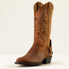 Heritage R Toe EZ Zip Western Boot