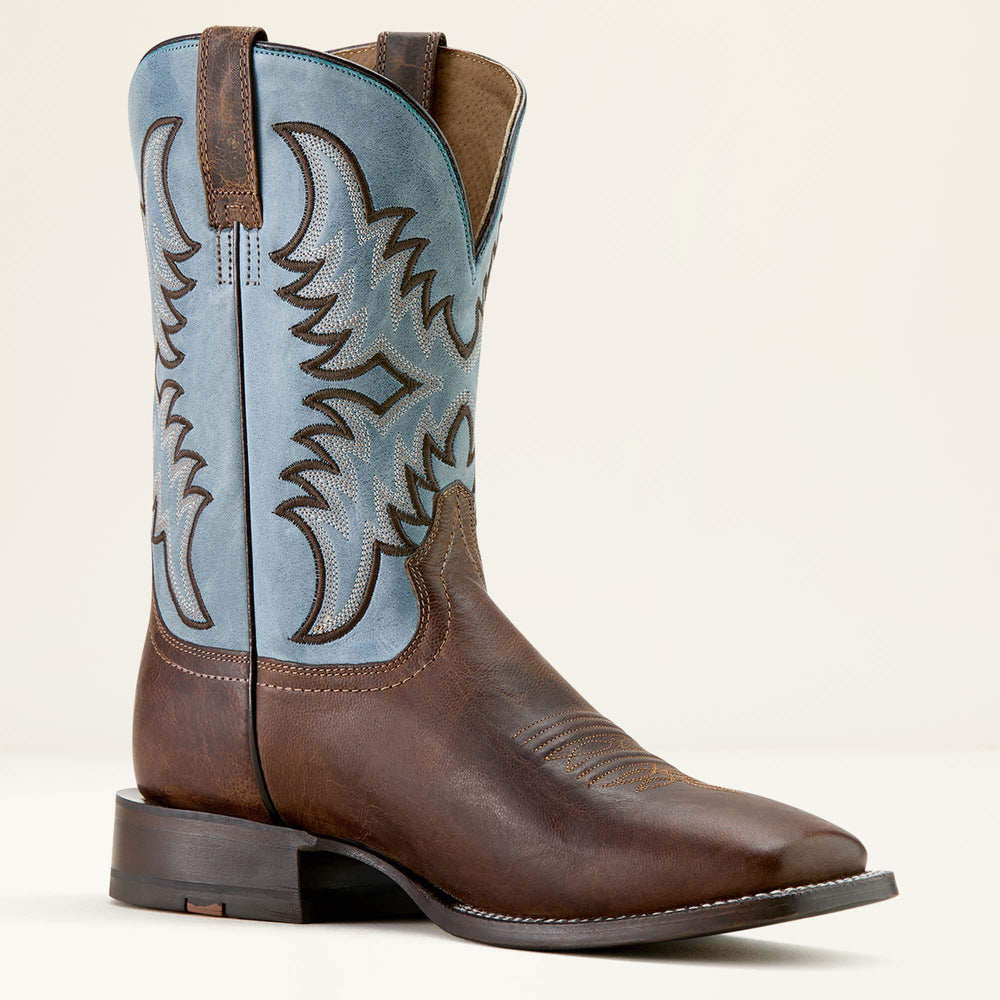 Cattle Creek Wide Square Toe Cowboy Boot