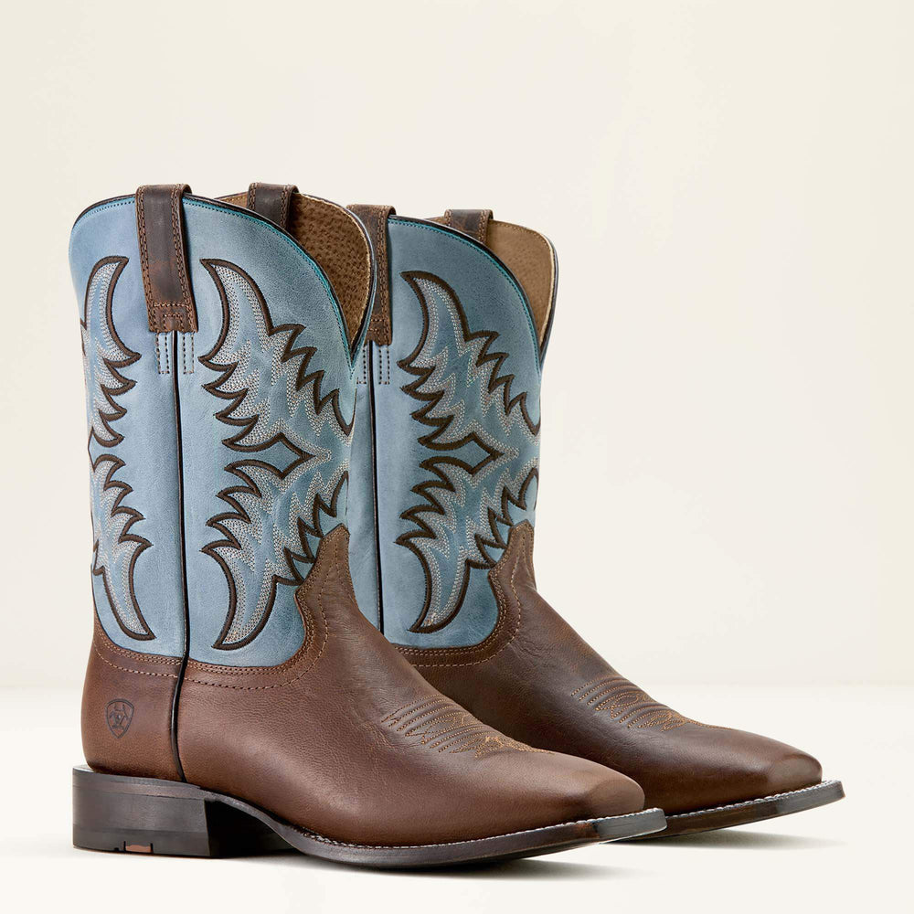 Cattle Creek Wide Square Toe Cowboy Boot