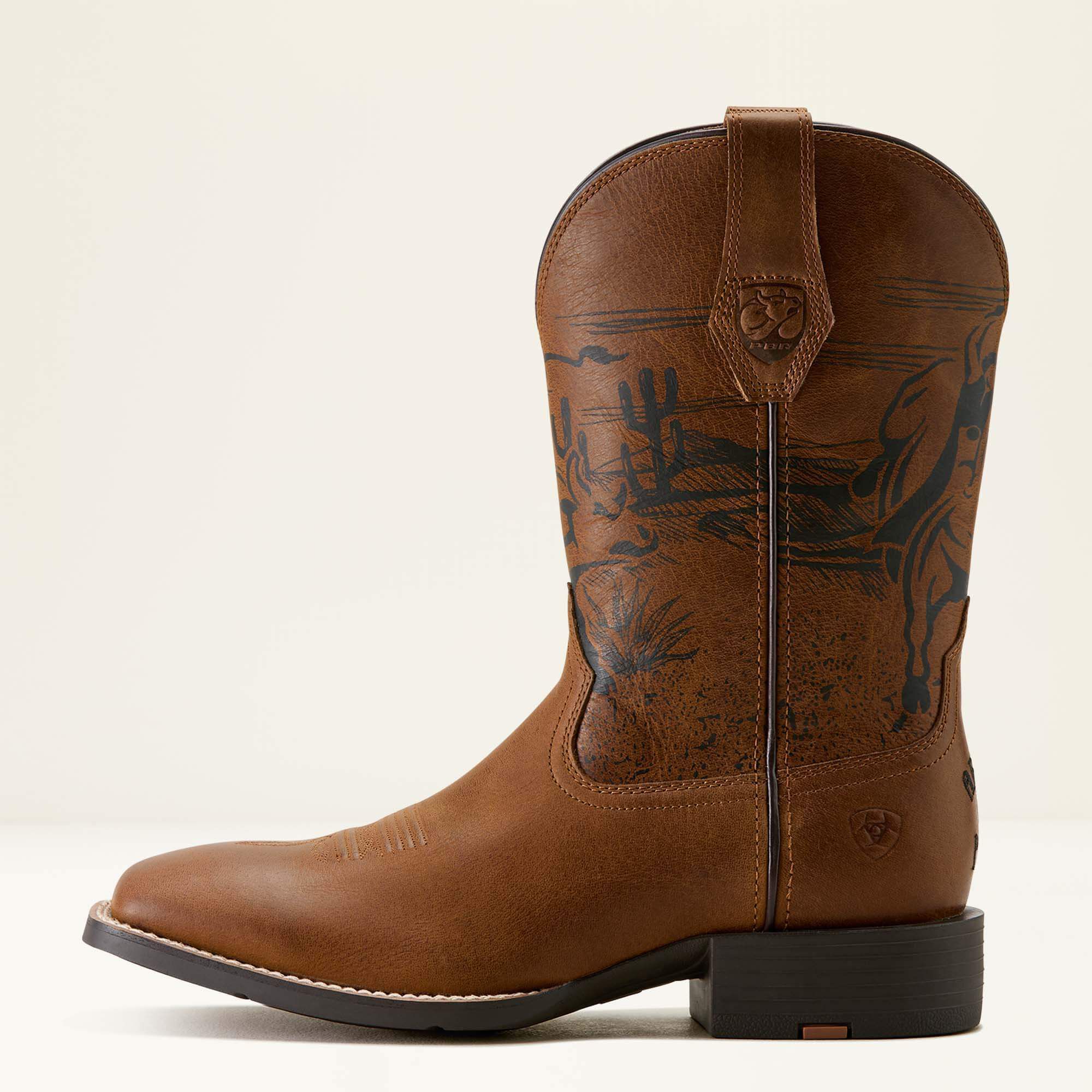 Sport PBR Wide Square Toe Cowboy Boot