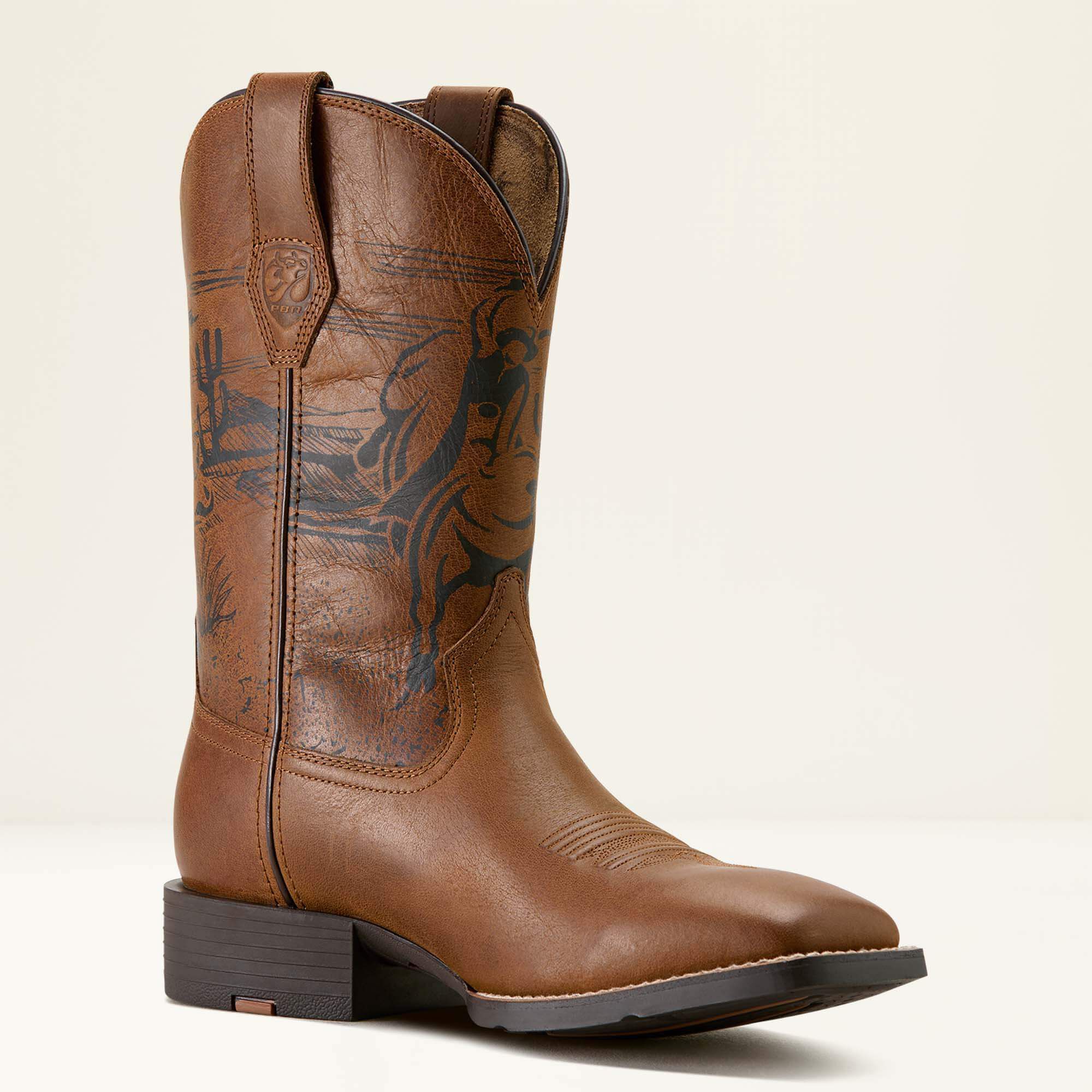 Sport PBR Wide Square Toe Cowboy Boot