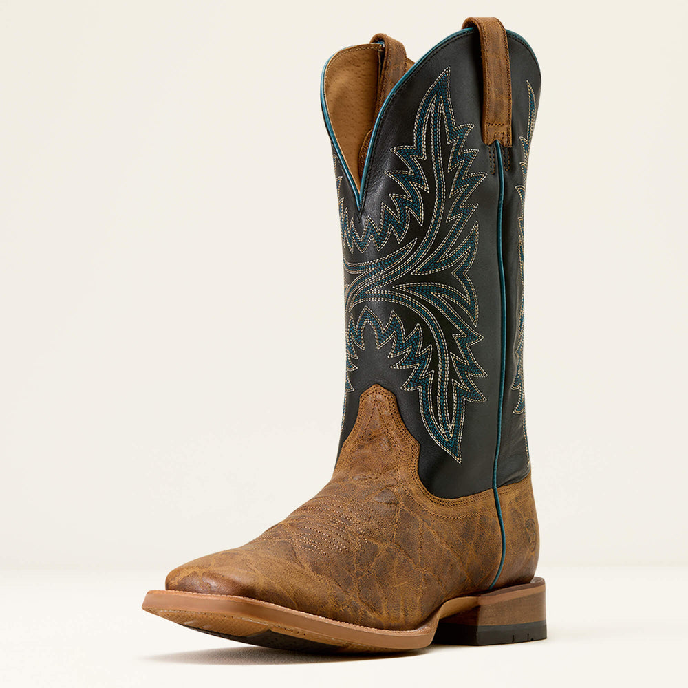Cowhand Wide Square Toe Cowboy Boot