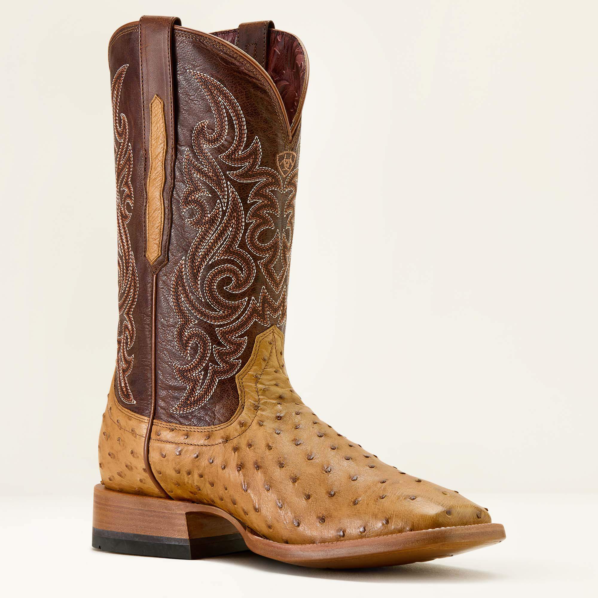 Classic Cash Wide Square Toe Western Boot