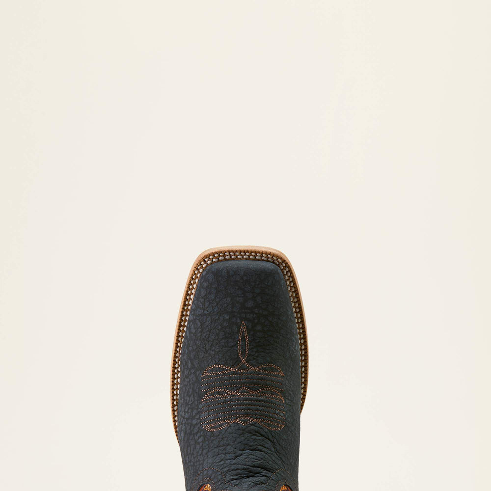 Rock Ridge Wide Square Toe Western Boot