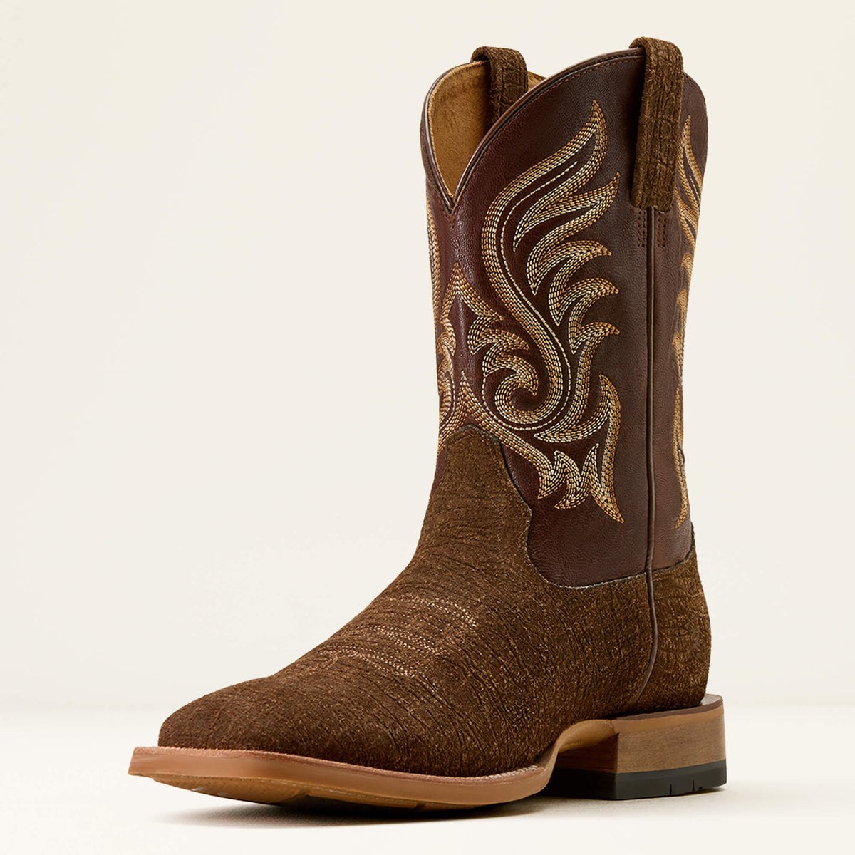 Cattle Call Wide Square Toe Cowboy Boot
