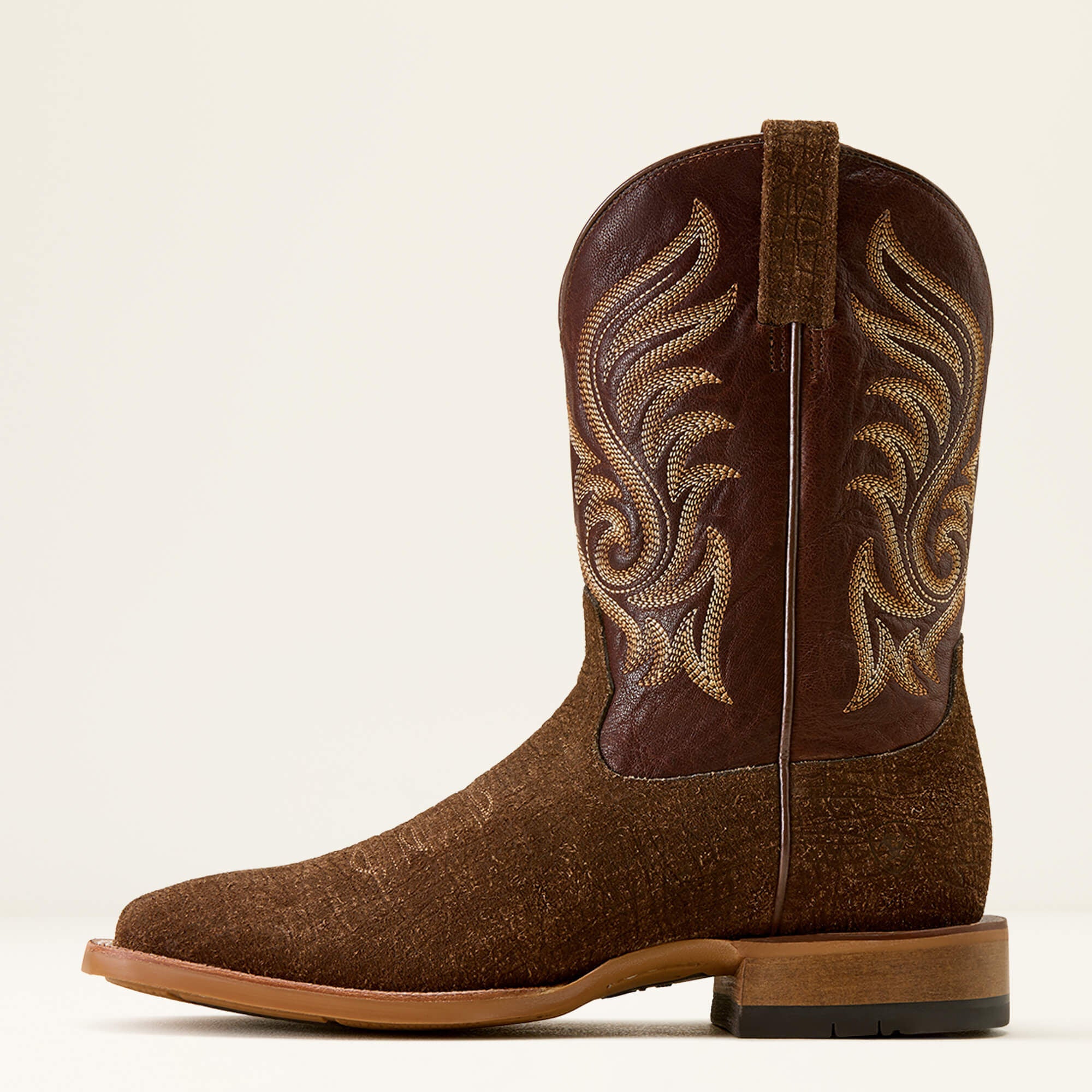Cattle Call Wide Square Toe Cowboy Boot