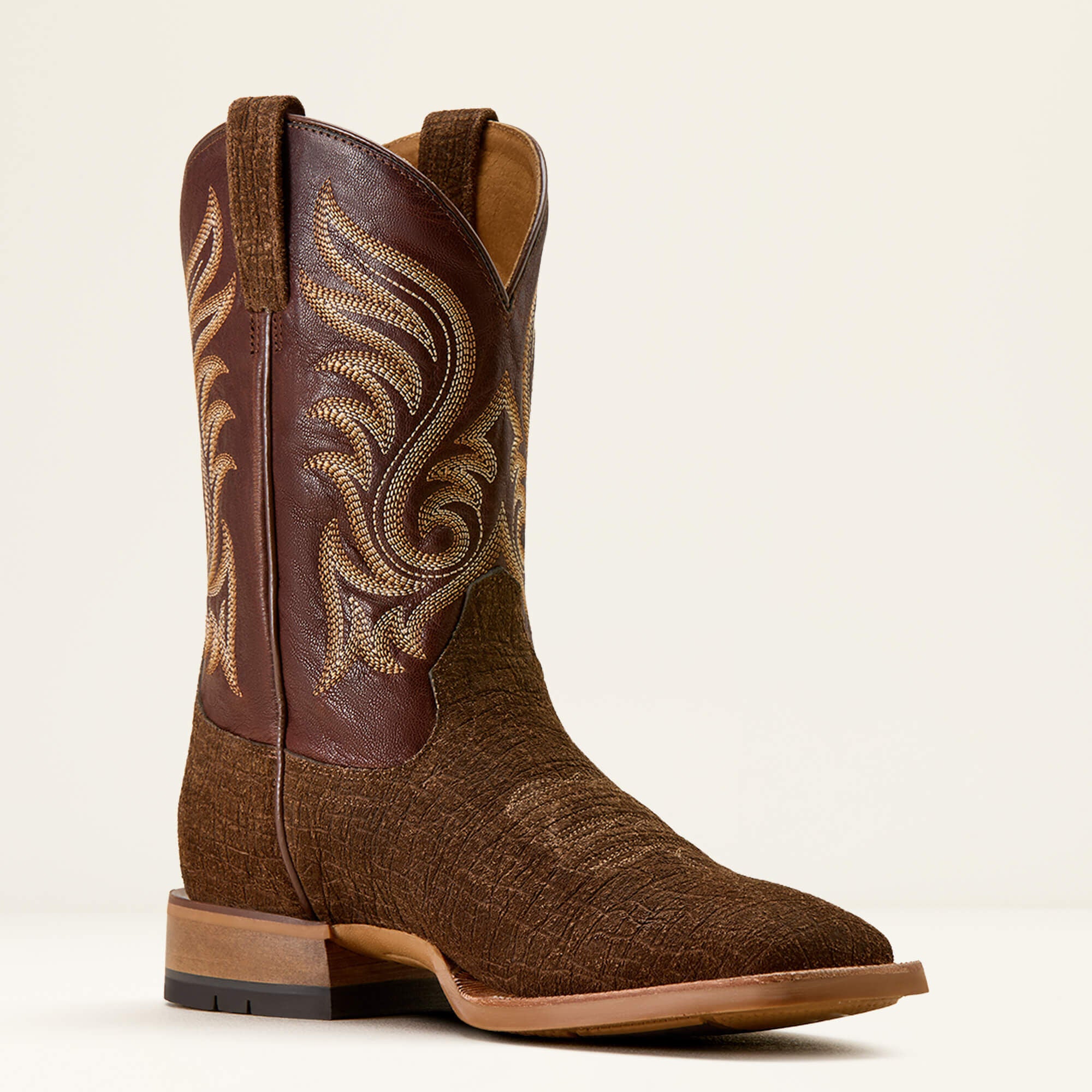 Cattle Call Wide Square Toe Cowboy Boot