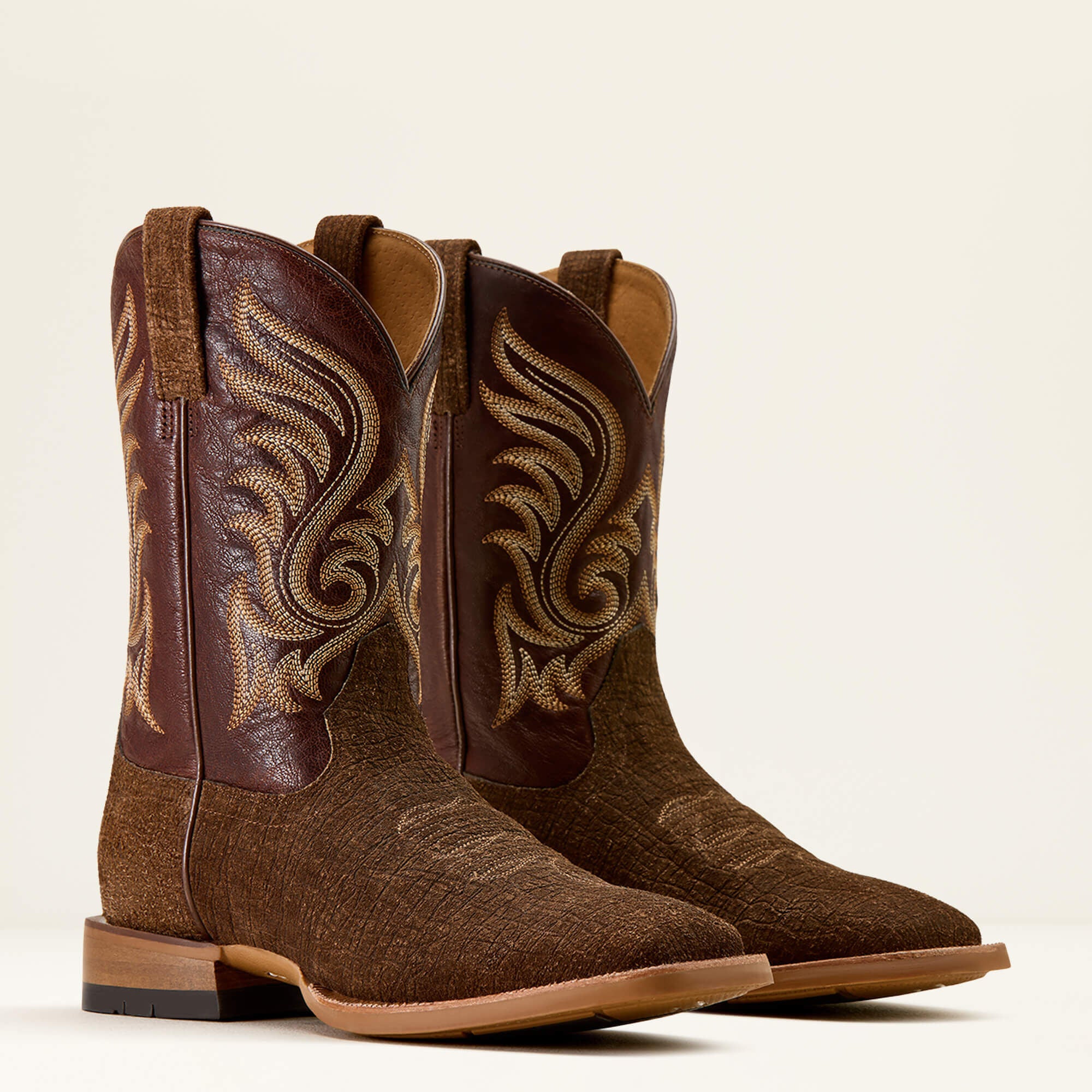 Cattle Call Wide Square Toe Cowboy Boot