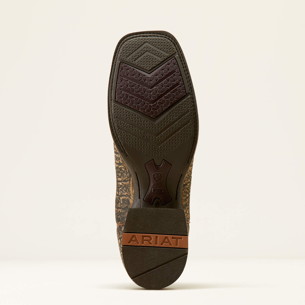 Cattle Call Wide Square Toe Cowboy Boot