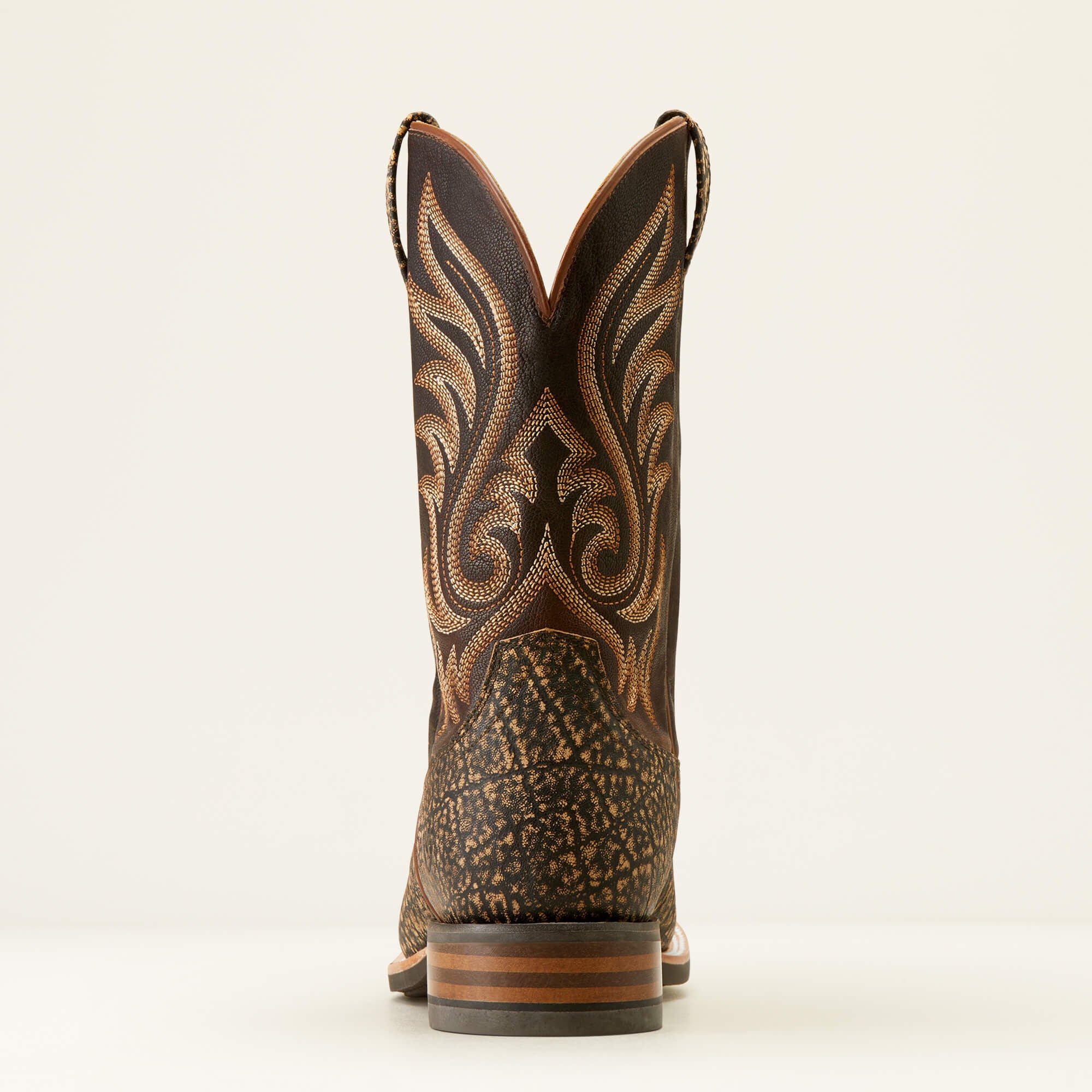 Cattle Call Wide Square Toe Cowboy Boot