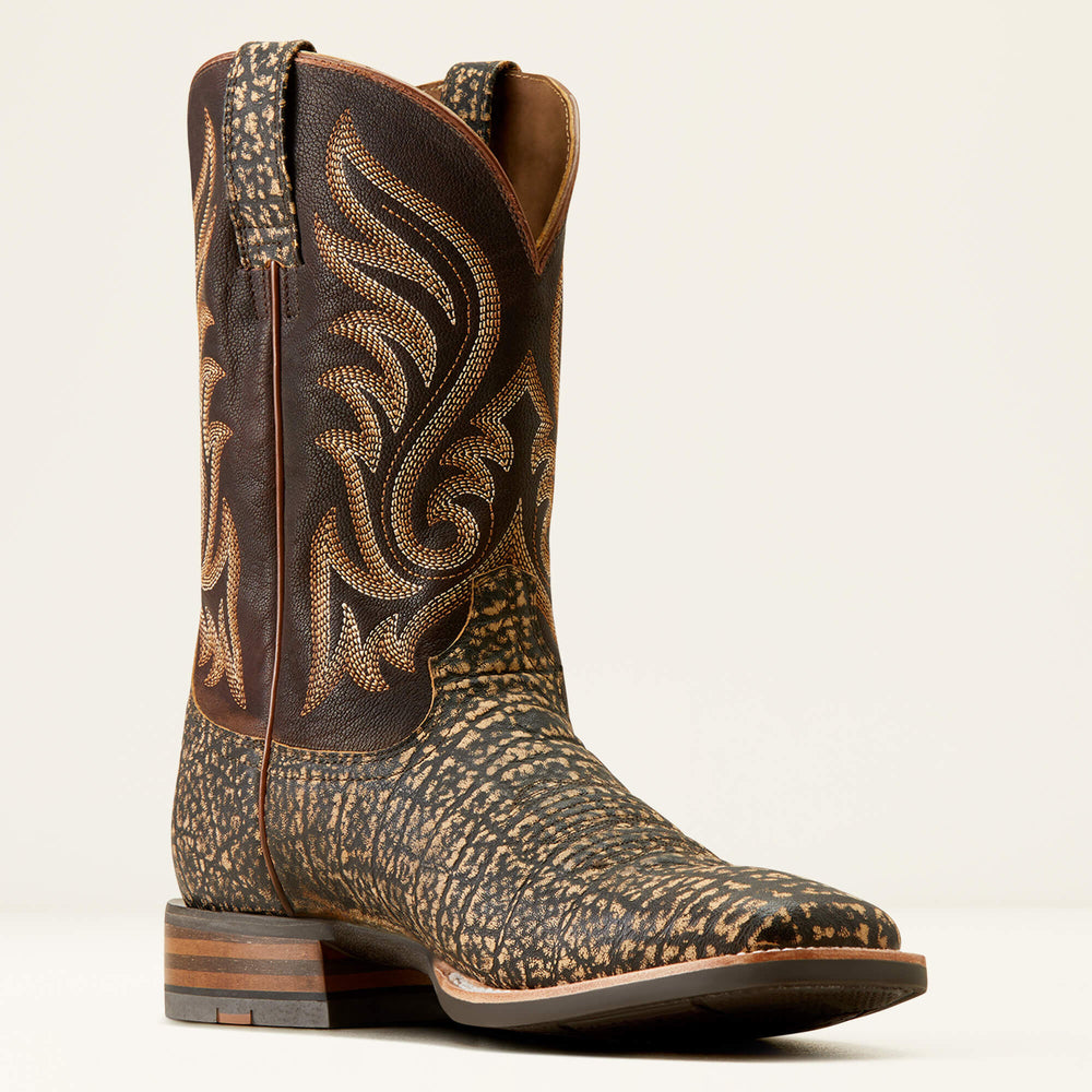 Cattle Call Wide Square Toe Cowboy Boot