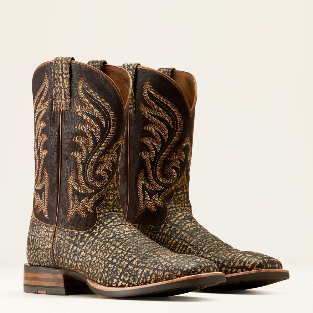 Cattle Call Wide Square Toe Cowboy Boot