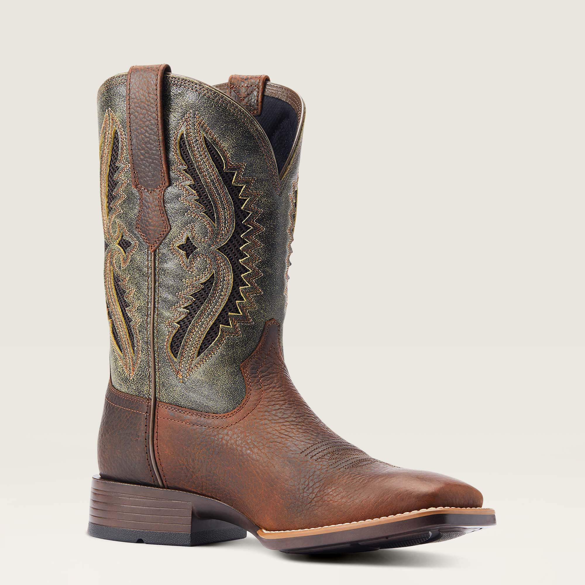 Rowder VentTEK 360 Wide Square Toe Cowboy Boot