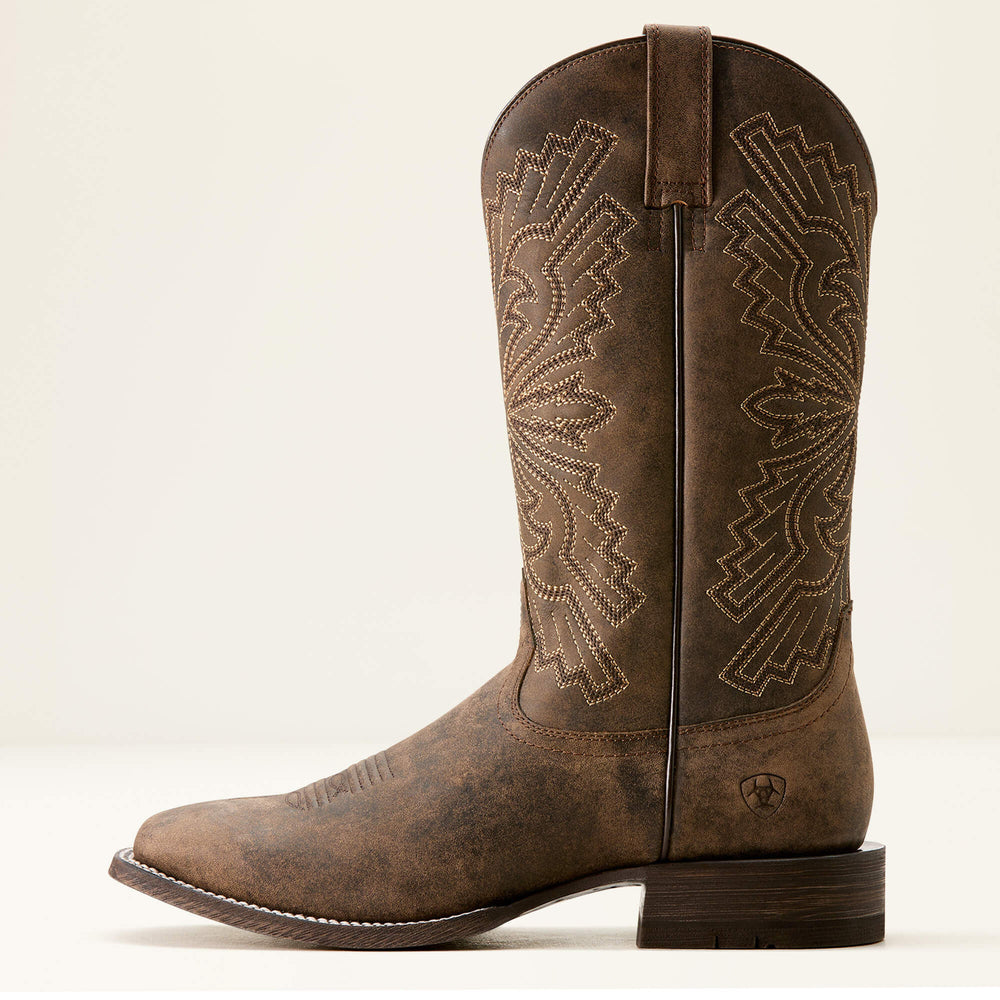 Sting Wide Square Toe Cowboy Boot