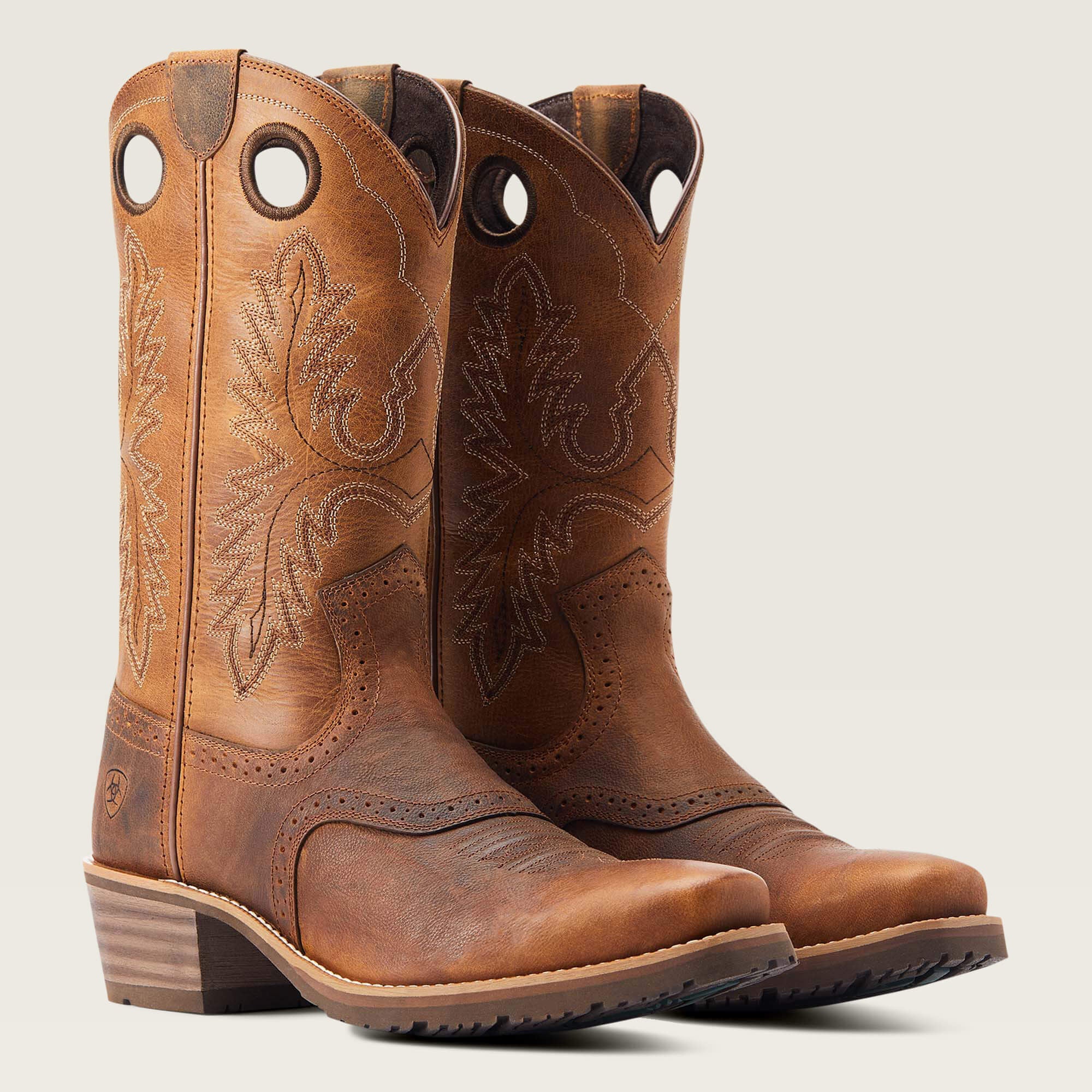 Hybrid Roughstock Square Toe Cowboy Boot
