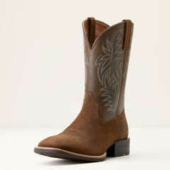 Sport Western Wide Square Toe Cowboy Boot