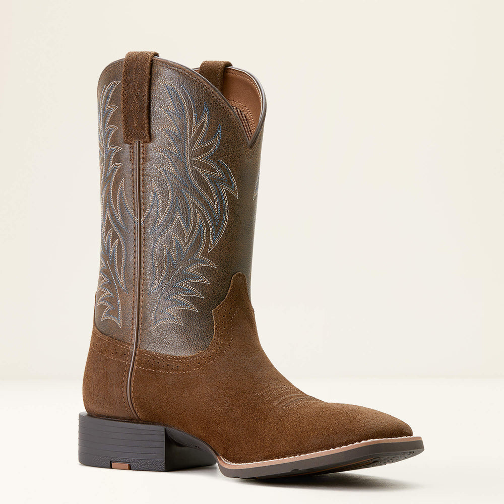Sport Western Wide Square Toe Cowboy Boot
