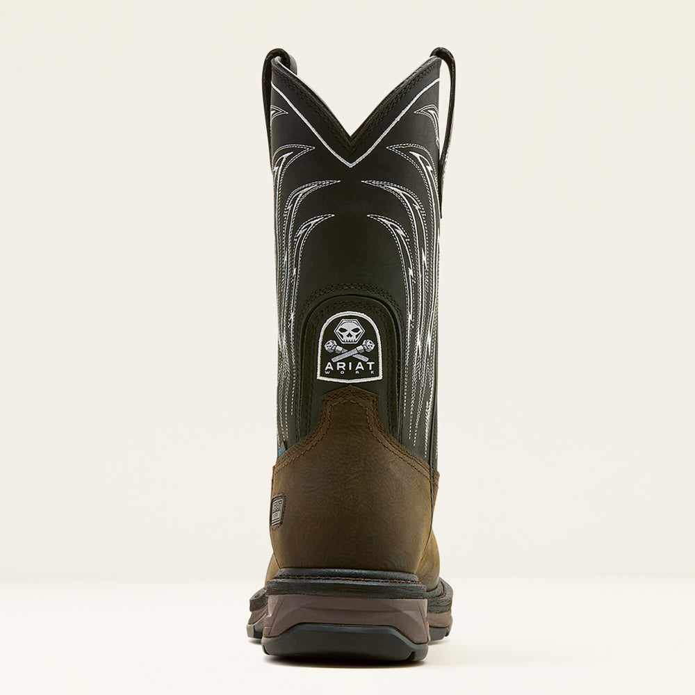 WorkHog XT Bolt Skull Waterproof Wide Square Toe Carbon Toe Work Boot