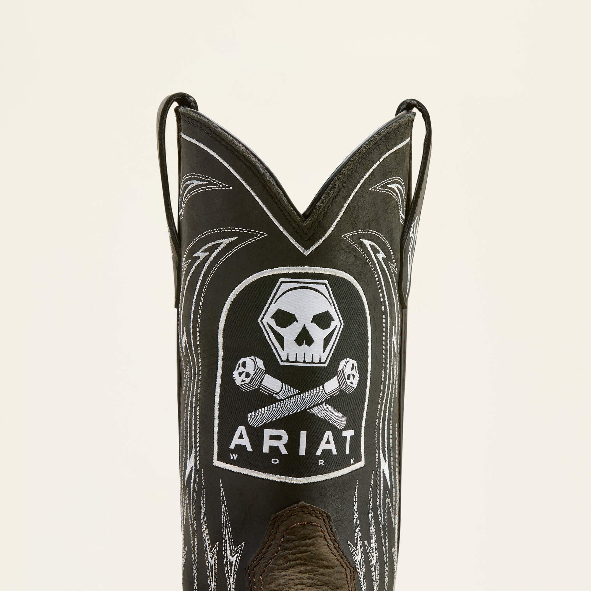 WorkHog XT Bolt Skull Waterproof Wide Square Toe Carbon Toe Work Boot