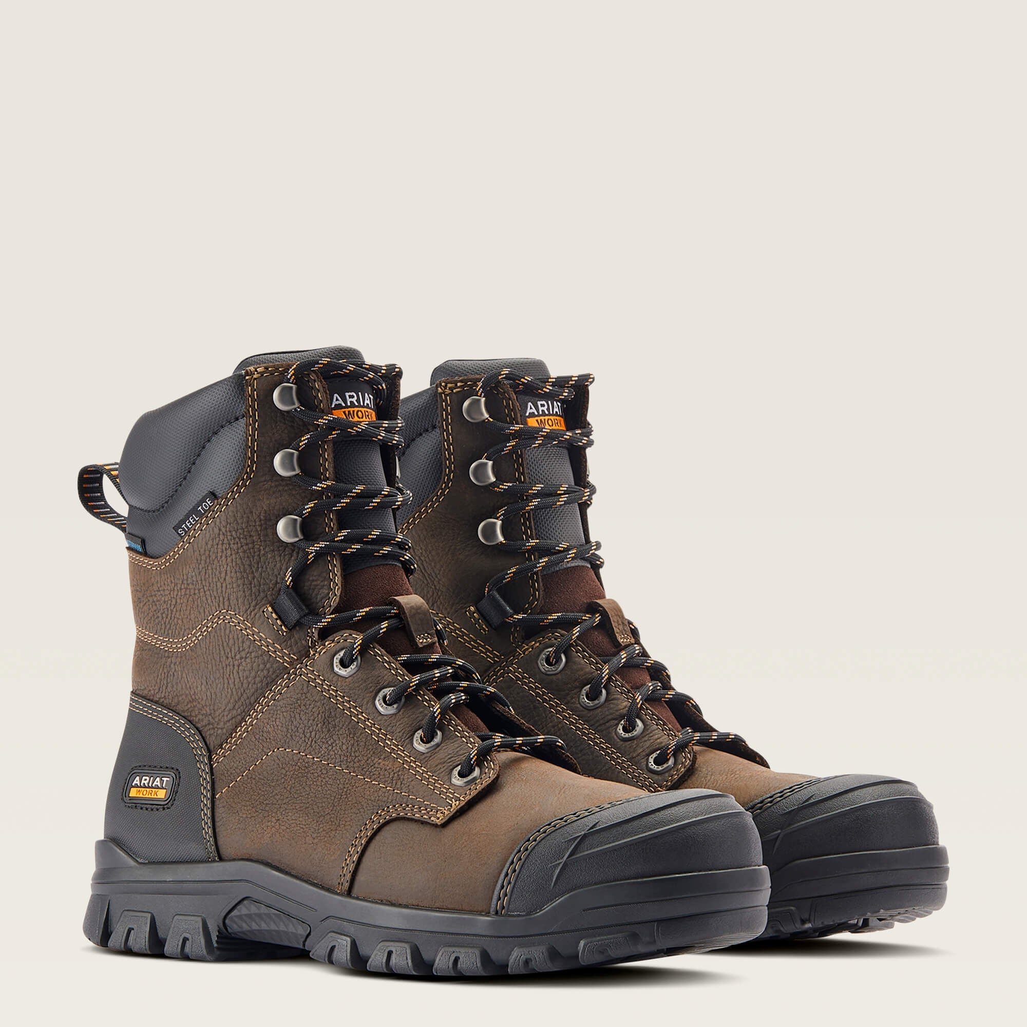 Treadfast 8" Waterproof Steel Toe Work Boot