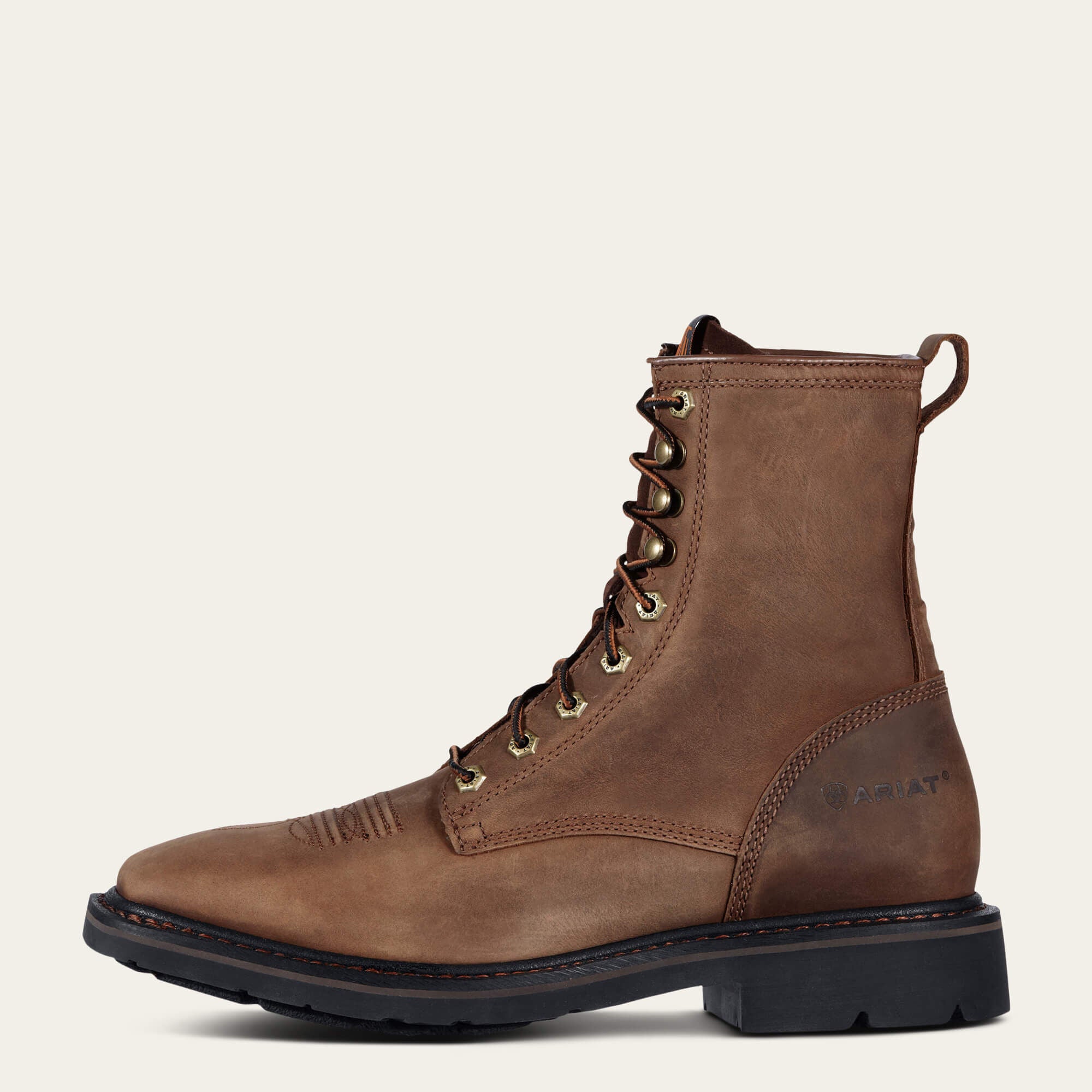 Cascade 8" Wide Square Toe Work Boot