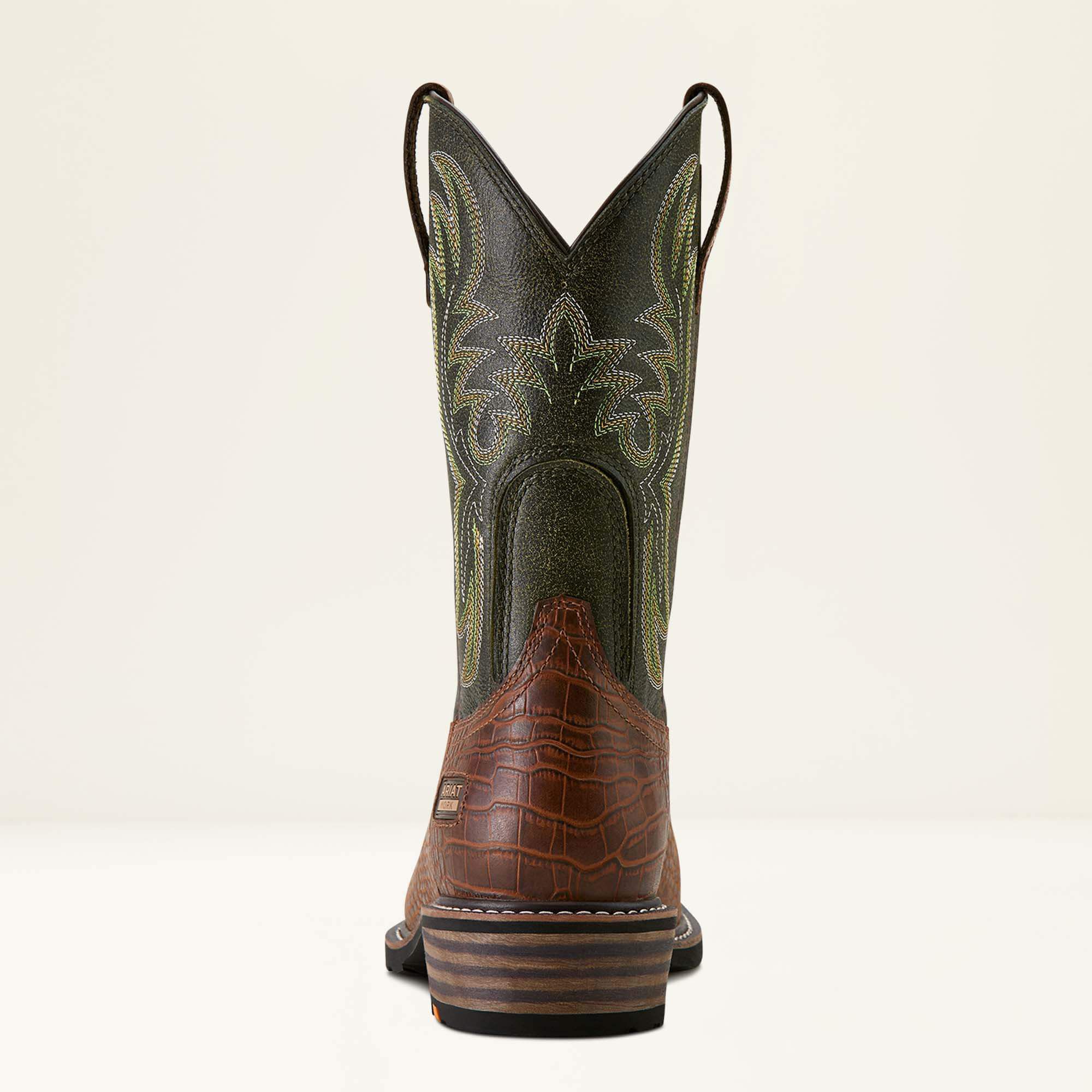 Ironside Square Toe Steel Toe Work Boot