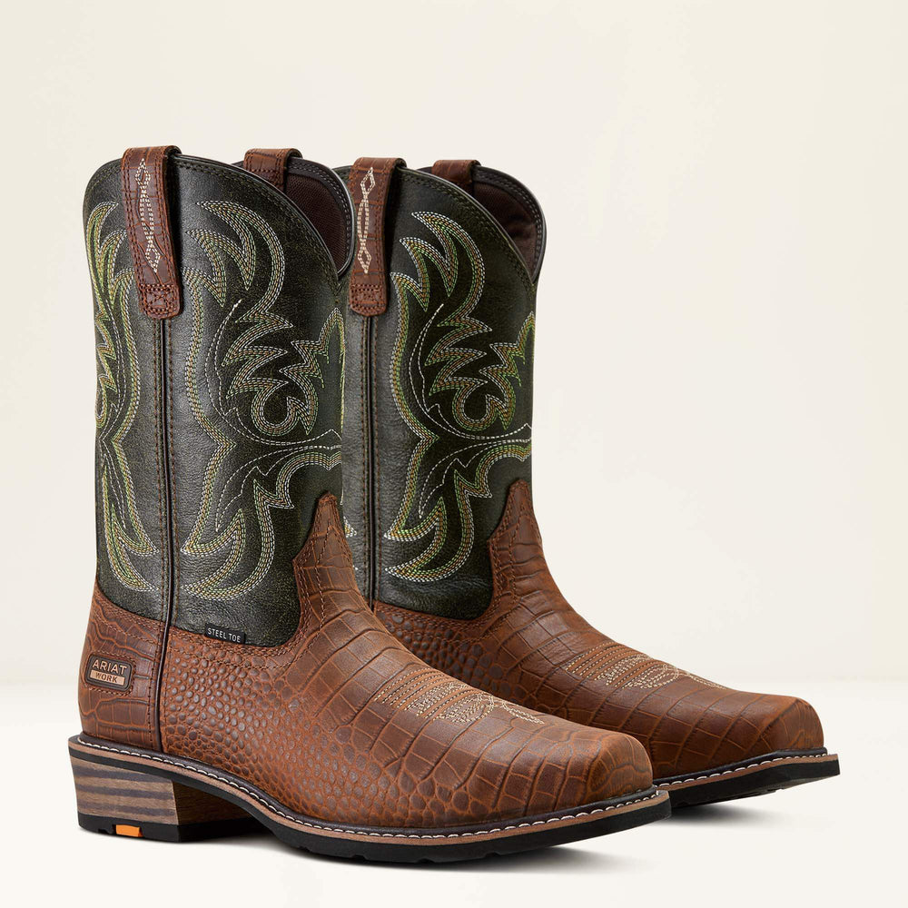 Ironside Square Toe Steel Toe Work Boot