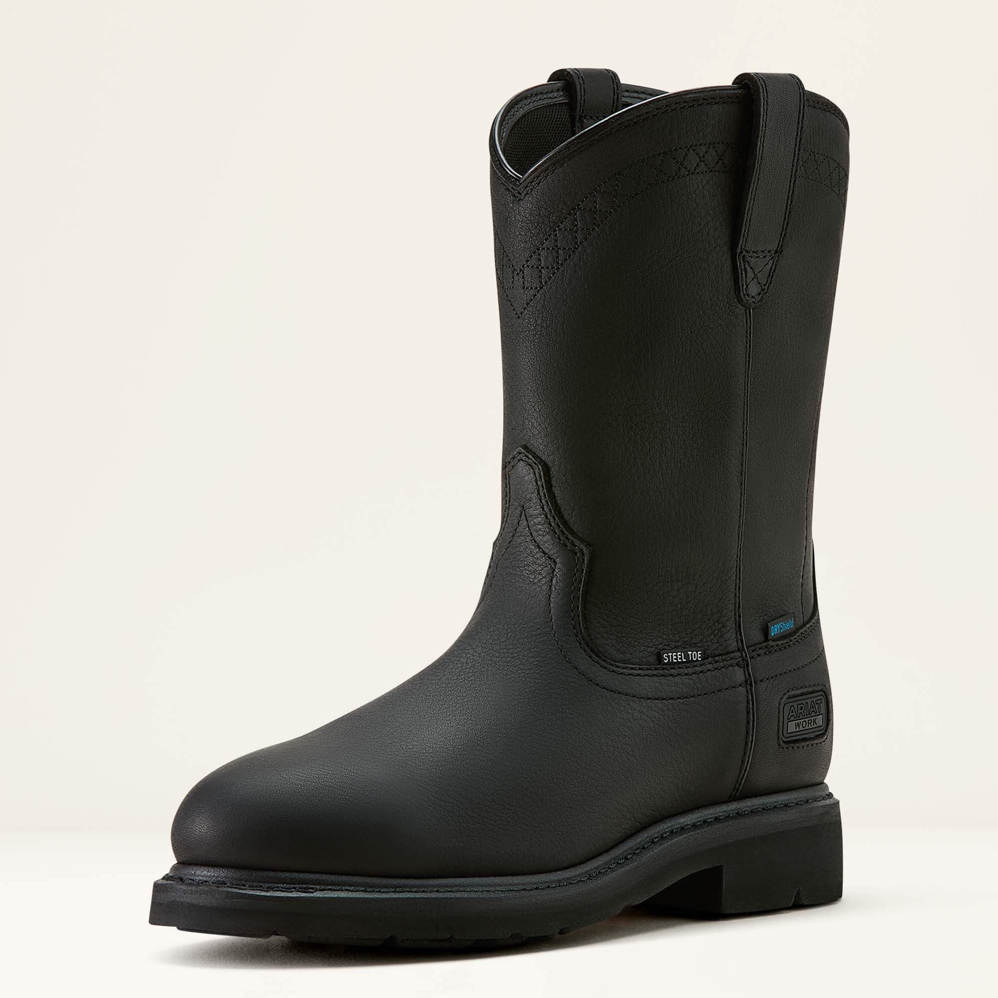 Sierra Waterproof Roper Toe Steel Toe Work Boot