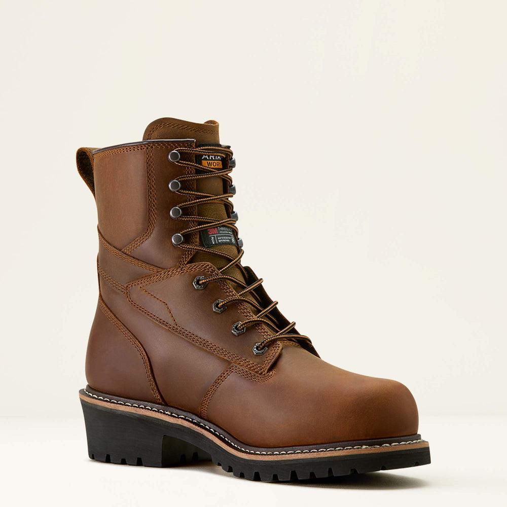 Logger Shock Shield Waterproof Insulated Composite Toe Work Boot