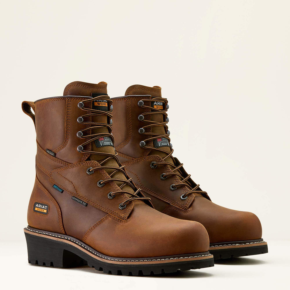 Logger Shock Shield Waterproof Insulated Composite Toe Work Boot