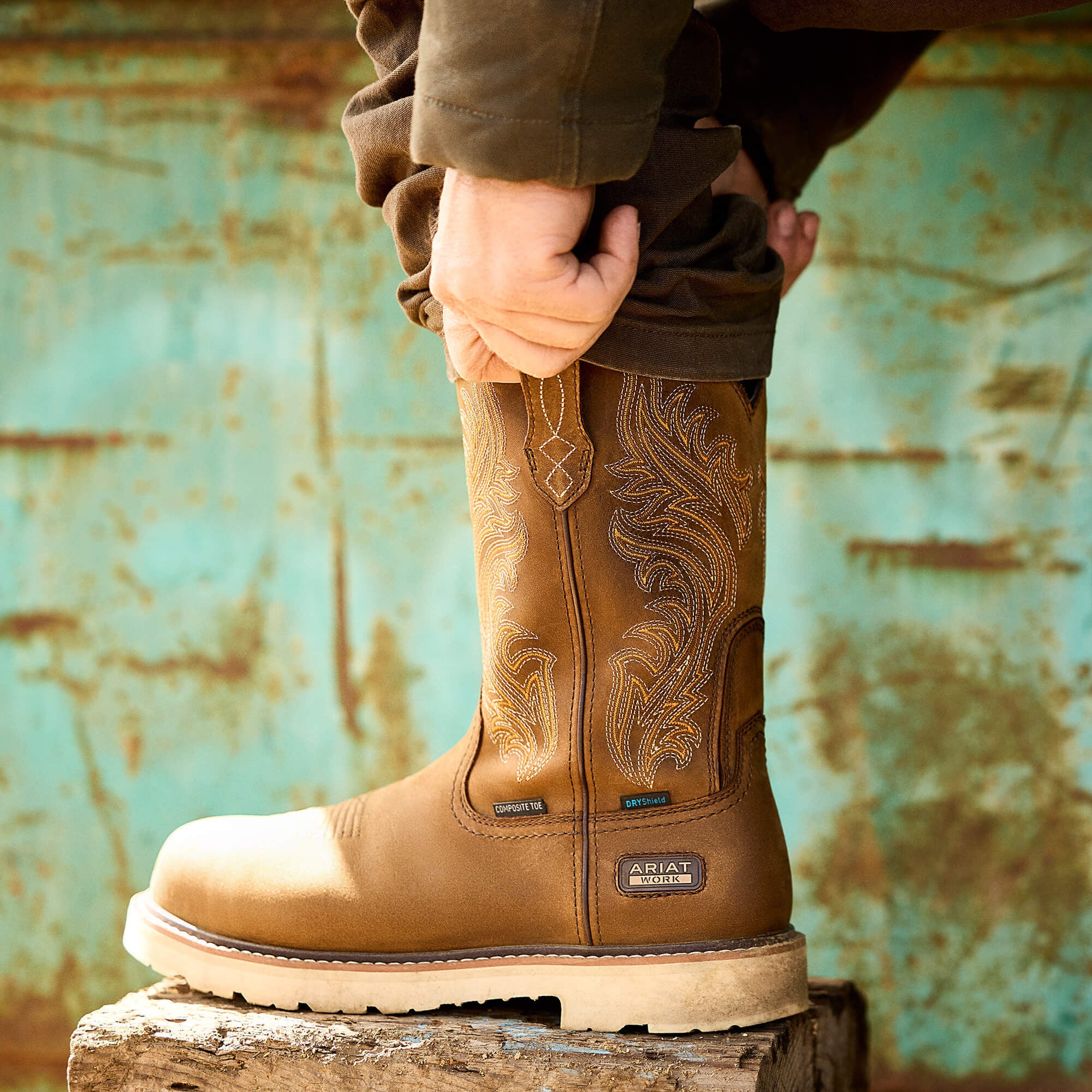 Logger Shock Shield Waterproof Work Boot