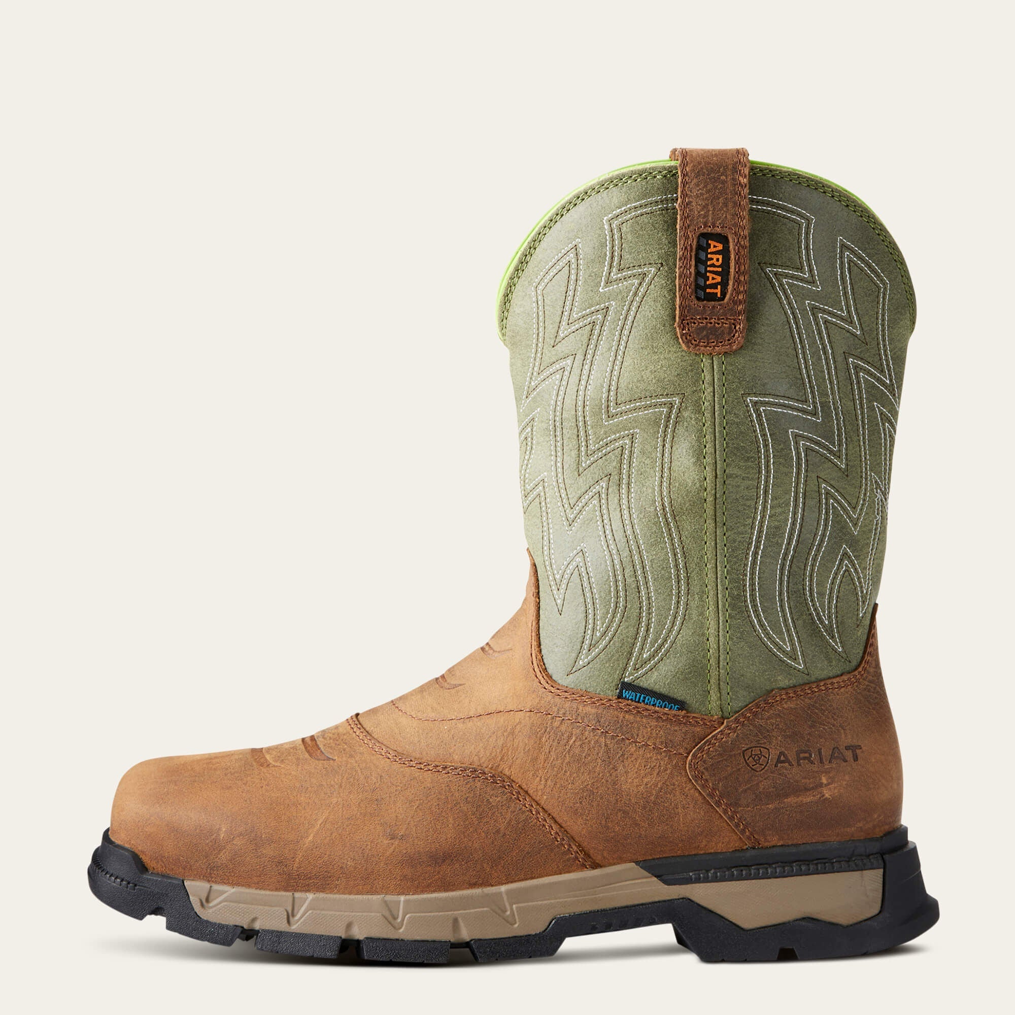 Rebar Flex Western Waterproof Composite Toe Work Boot