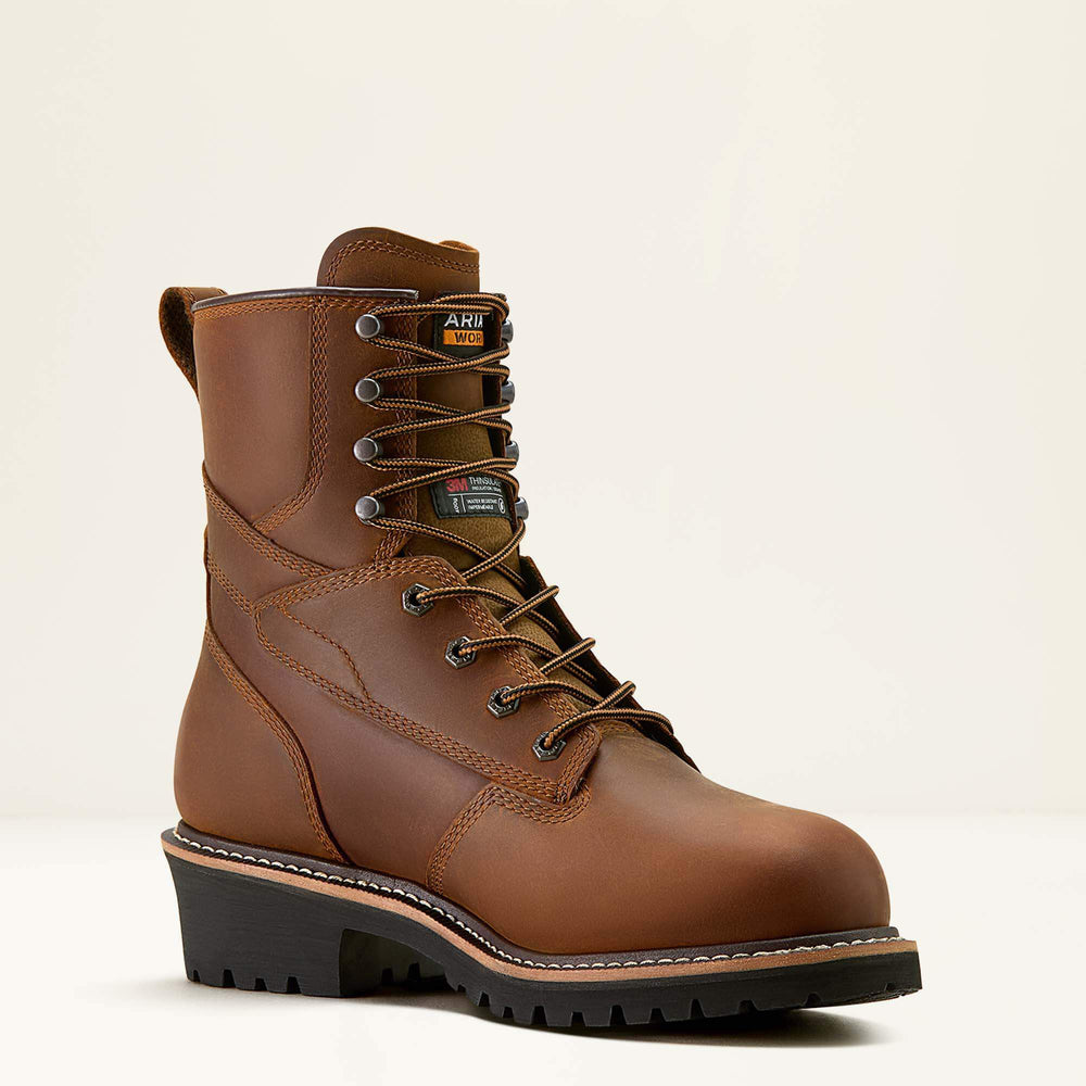 Logger Shock Shield Waterproof Insulated Work Boot